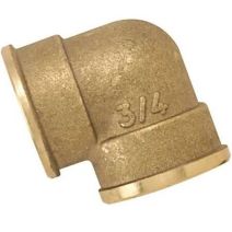 Coude laiton femelle à visser 12x17 cf12 - 2110894 - BOUTTE