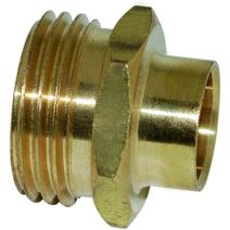 Mamelon Laiton Fer Cuivre 243gcu mâle 20x27 Ø16 3112637 - BOUTTE