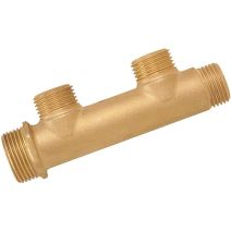 Collecteur laiton mâle 20x27 4 sorties mâle 15x21 3154156 - BOUTTE