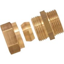 Raccord bicône mâle laiton 15x21 Ø14 - 1117245 - BOUTTE
