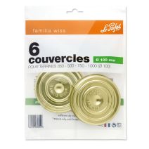 6 Bouchons Familia Wiss Ø100mm - LE PARFAIT