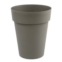 Vase mi-haut rond toscane 50L taupe - EDA