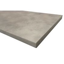 Plan de Travail Stratifié HPL Marbre Gris 205x64,5x3,8cm - SUP BOIS