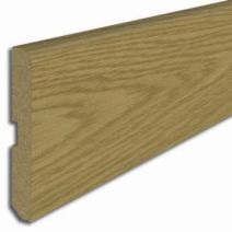 Plinthe revêtu papier chêne ceruse 2200 x 70 x 8 mm