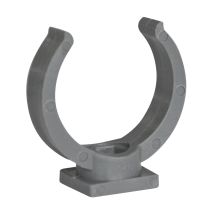 SACHET DE 10 COLLIERS PVC LYRES Ø 50 mm