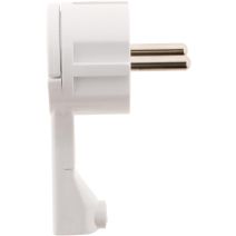 Fiche 1 prise Extra Plate 16A Blanc Gl - ZENITECH