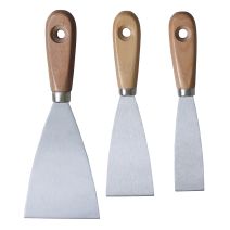Spatules avec manche en bois 