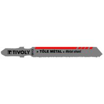 2 lames scie sauteuse T tôle-métal EP1-3 - TIVOLY