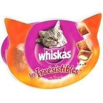 Friandises Chat Les Irrésistibles au Boeuf 60gr - WHISKAS