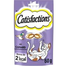 Friandises Chat Catisfactions Canard 60gr