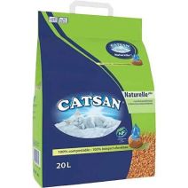 Litière Naturelle+ Catsan 20L