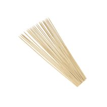 100 brochettes bois 25 cm