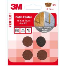 Patin feutre à clouer Ø19mm - 3M