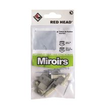 Kit Patte miroir alu en U universel - RED HEAD