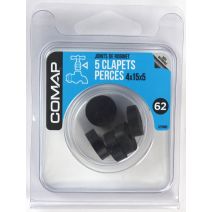 5 Clapets percés 4x15x5 - COMAP