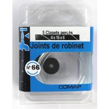 5 Clapets percés 4x12x5 - COMAP