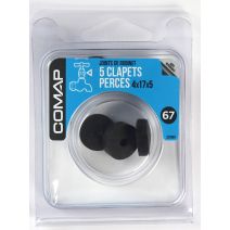 5 Clapets percés 4x17x5 - COMAP