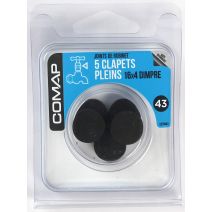 5 Clapets pleins 16x4 - COMAP