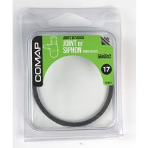 Joint caoutchouc pour culot siphon 56x62x2 - COMAP