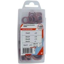 Coffret 100 joints fibre 12x17 15x21 20x27 33x42 24x31 - NOYON THIEBAULT