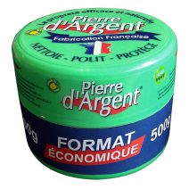 Nettoyant 100% naturel Pierre d'argent format économique 500g - LISERE VERT