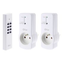 PACK 2 PRISES + TELECOMMANDE