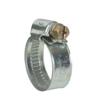 2 colliers galva  D.24 à 36 mm - lg 8 mm
