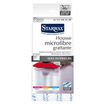 Housse microfibre grattante