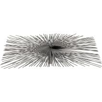 Hérisson de ramonage rectangulaire en acier plat 200 x 400 mm