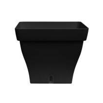 Bac Papyrus 25 Carré Réserve Eau 24x24x19,4cm 6,2L Noir - POETIC