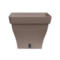 Bac Papyrus 32 Carré Réserve Eau 32x32x25,4cm 12,8L taupe - POETIC