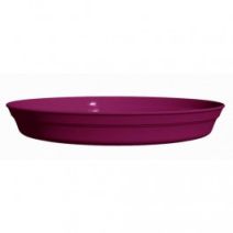 Soucoupe ronde Roméo , griotte D15