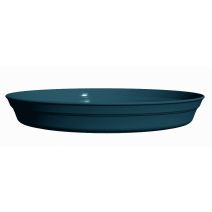Soucoupe Roméo Ø14,5x2,1cm bleu pétrole - POETIC