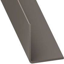 Cornière PVC 20x20mm 2,60m Laqué Taupe
