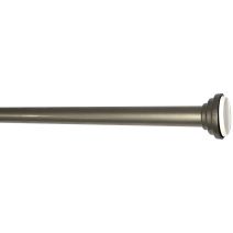 Barre entre murs extensible d18-20 longueur 120-210 cm coloris argent