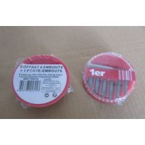 Coffret embout et porte embout x6 - 1ER