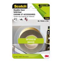Adhésif moquette double face credence 2mx10mm - SCOTCH™