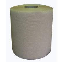 Bobine ouaté d'essuyage industriel lot 1000 formats ouate havane recyclée, 2 plis - WIZZY