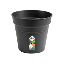 Pot plastique 19cm Green Basics noir - ELHO