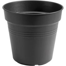 Pot plastique 35cm Green Basics Noir - ELHO