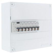 Tableau prééquipé SIEMENS 1 rangée 6 disjoncteurs