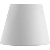 Abat-jour clip Nuance gris perle 9x14x11