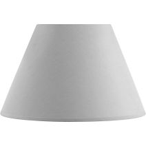 Abat-jour Nuance gris perle 13x25x15