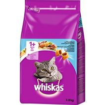 Croquettes pour chat adulte 1+ Thon 3.8 Kg - Whiskas
