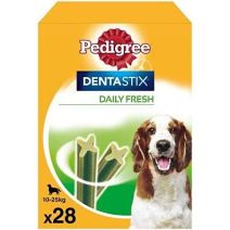 28 Friandises Chien Medium Dentastix Daily Fresh - PEDIGREE
