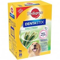 28 Friandises Grand Chien Dentastix Daily Fresh - PEDIGREE