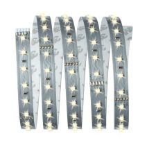 Ruban MaxLED 500 Argent 1,5m 10W 230/24V Blanc Chaud 