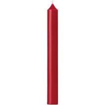 Coffret 12 Bougies ∅2,2xH20cm 7heures Rouge 202087 - LA FRANCAISE