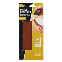 Set de 6 feuilles 93 x 230 mm corindon grain 60 - GERLON