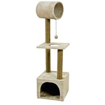 Arbre à chat Trio beige L 35 x l 35 x H 123 cm - Zolux